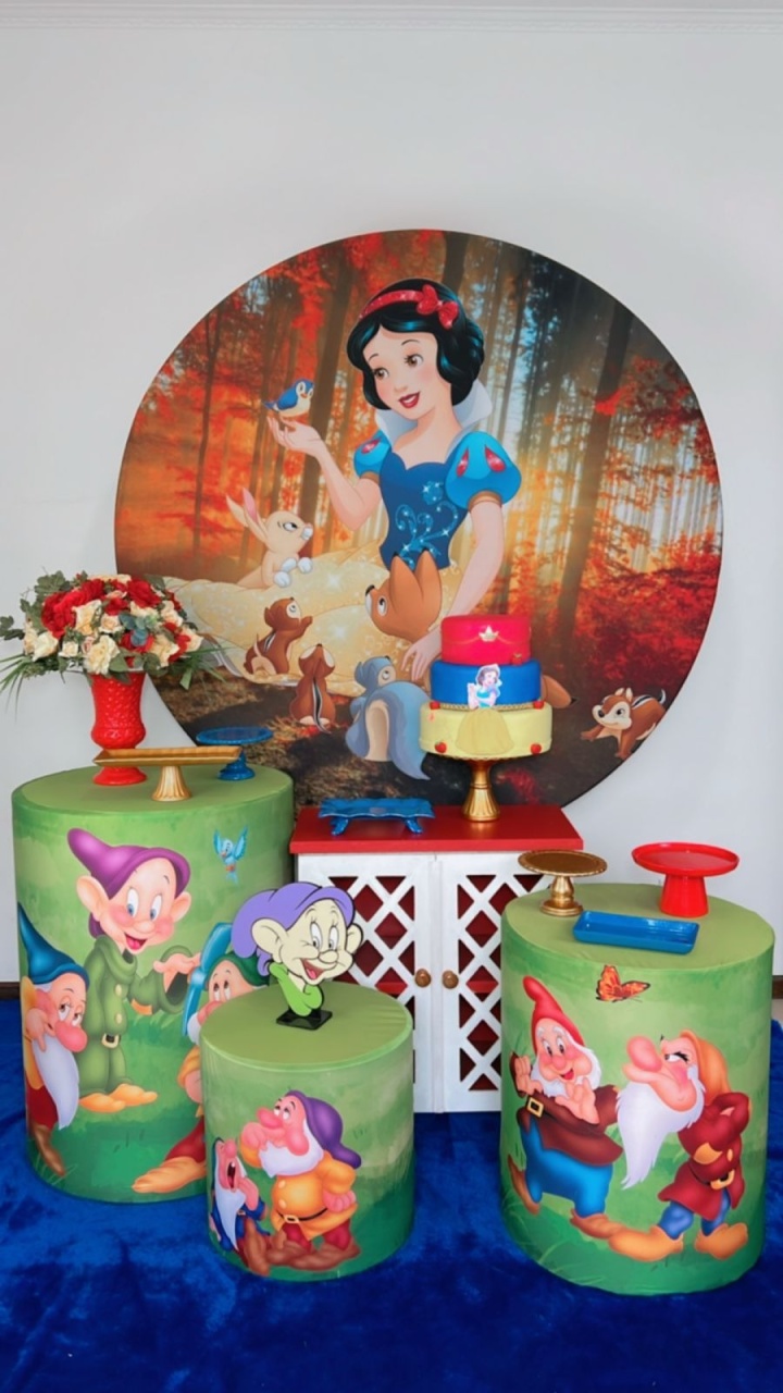 Kit Prata Branca de Neve - TudFestas