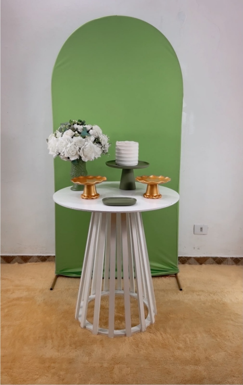 Composição Verde Limão Com Dourado - TudFestas