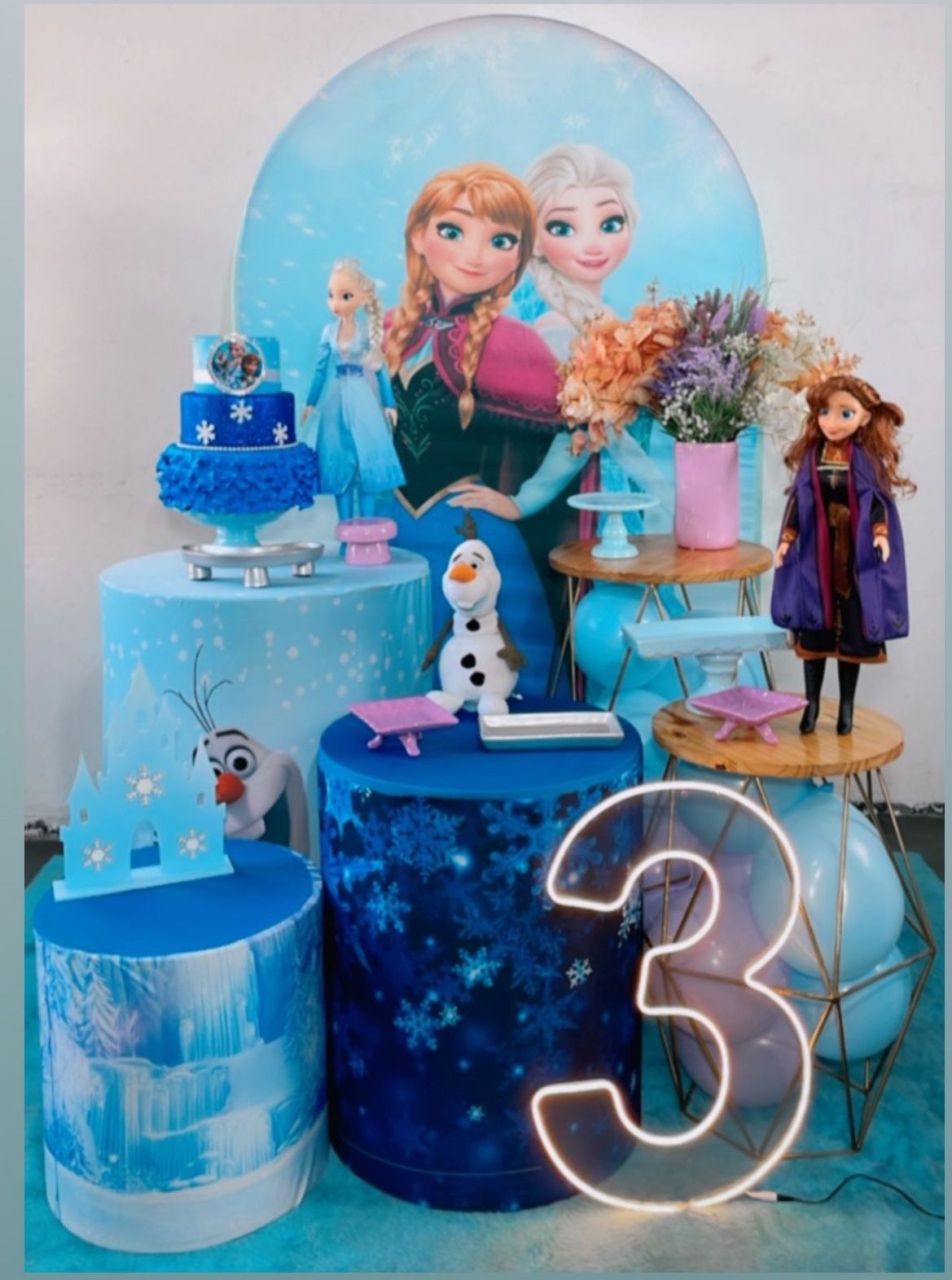 Kit Diamante Frozen E Ana Mod 2  - TudFestas
