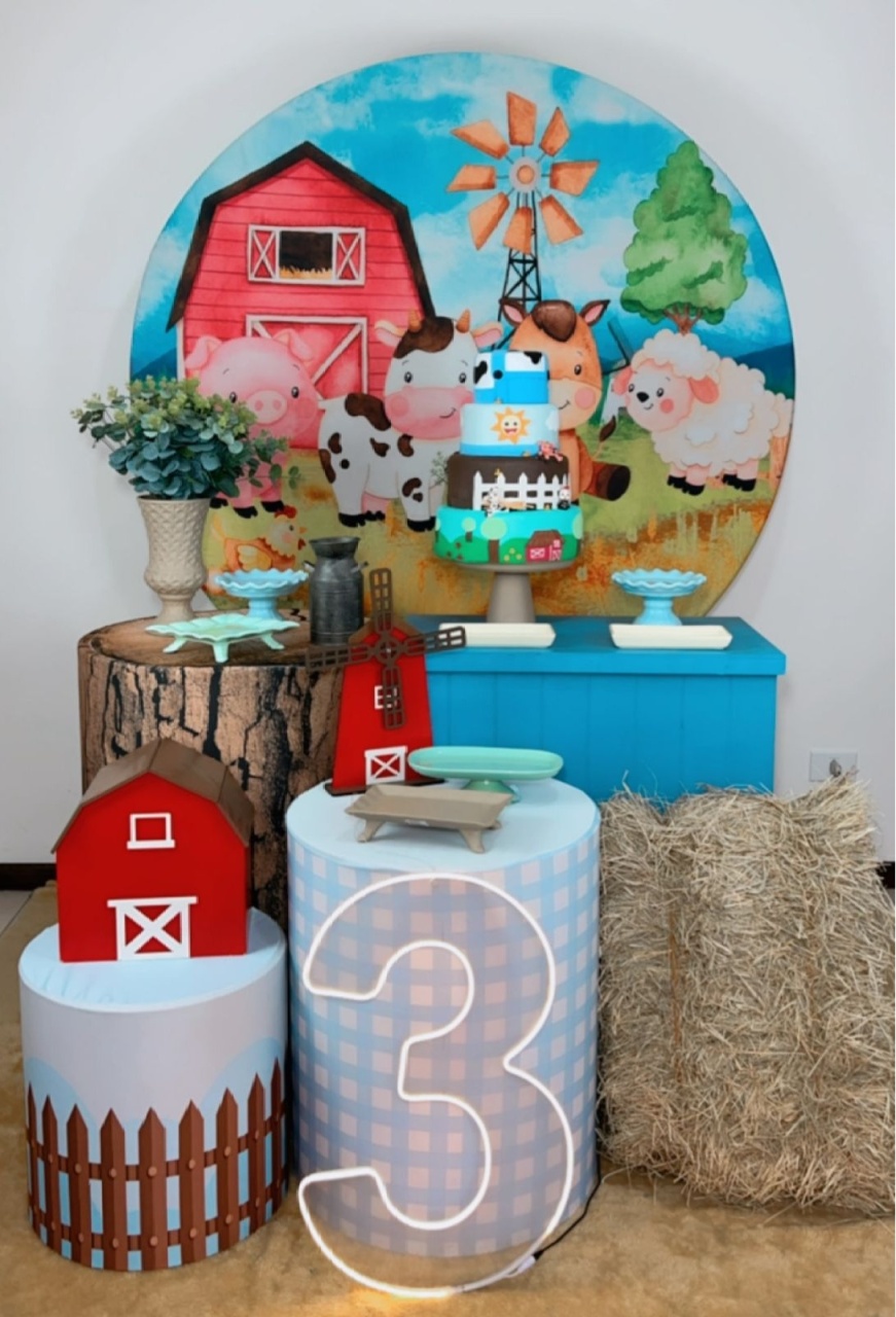 Kit Diamante Fazendinha - TudFestas