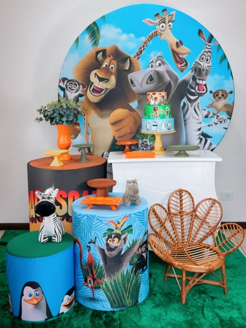 Kit Ouro Madagascar Mod1 - TudFestas