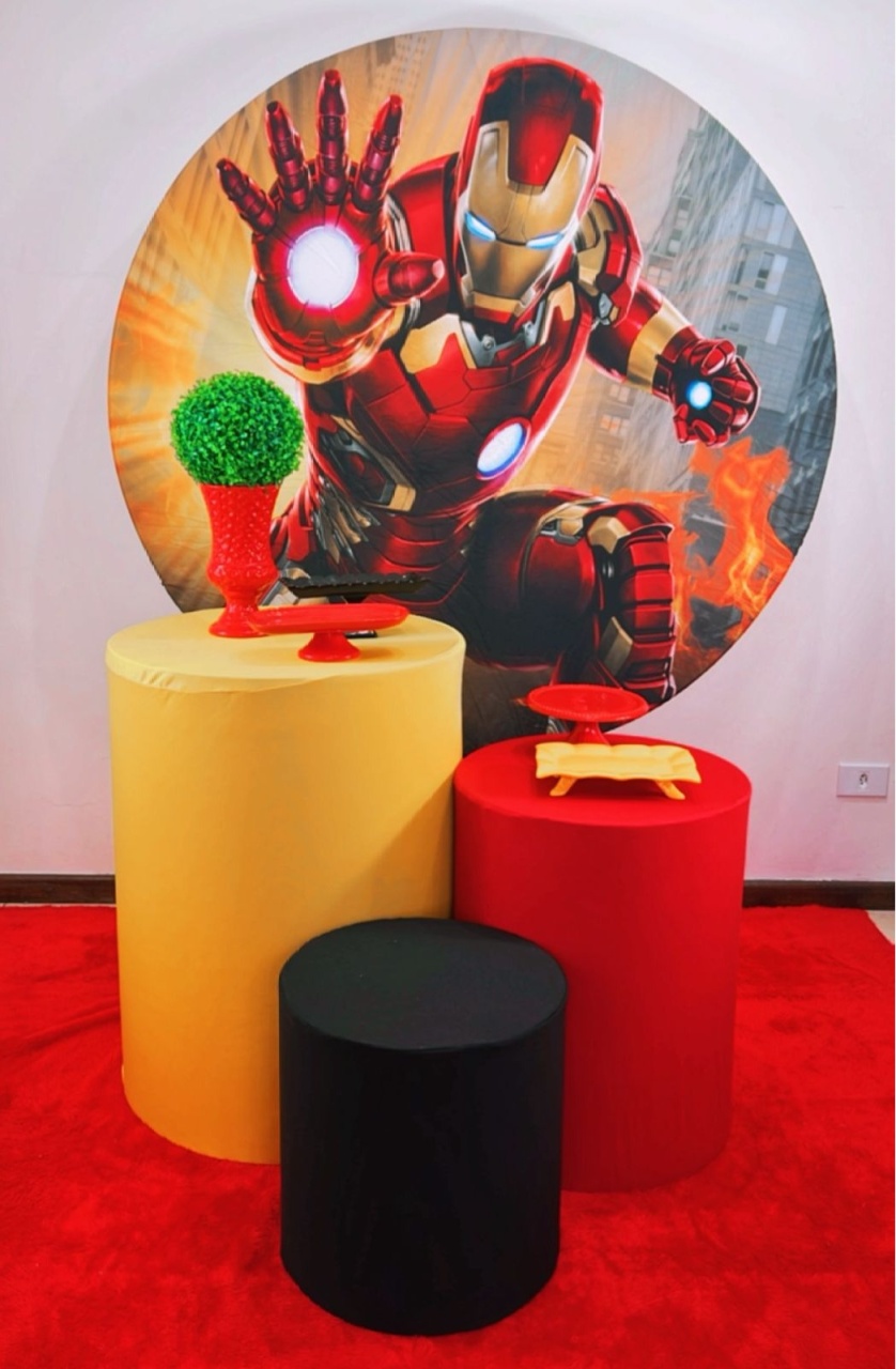 Kit Bronze Homem de Ferro - TudFestas
