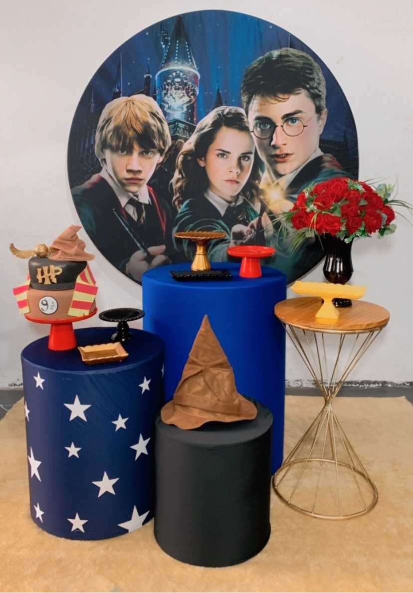 Kit Prata Harry Potter - Modelo 2 - TudFestas