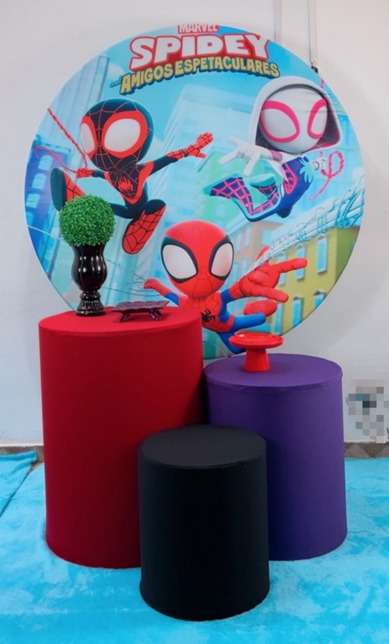 Kit Promocional Homem Aranha Baby Spidey - TudFestas