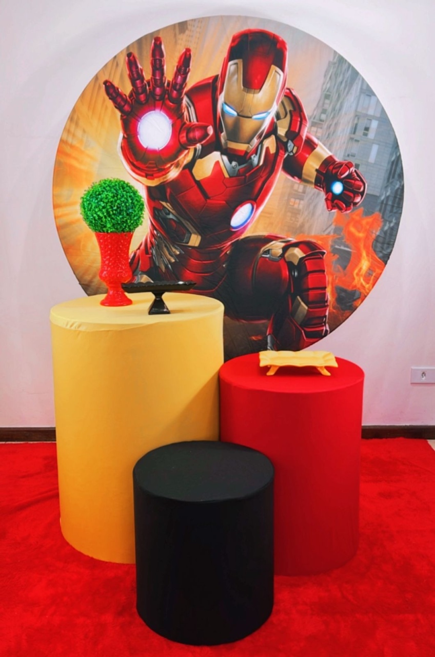 Kit Promocional Homem de Ferro - TudFestas