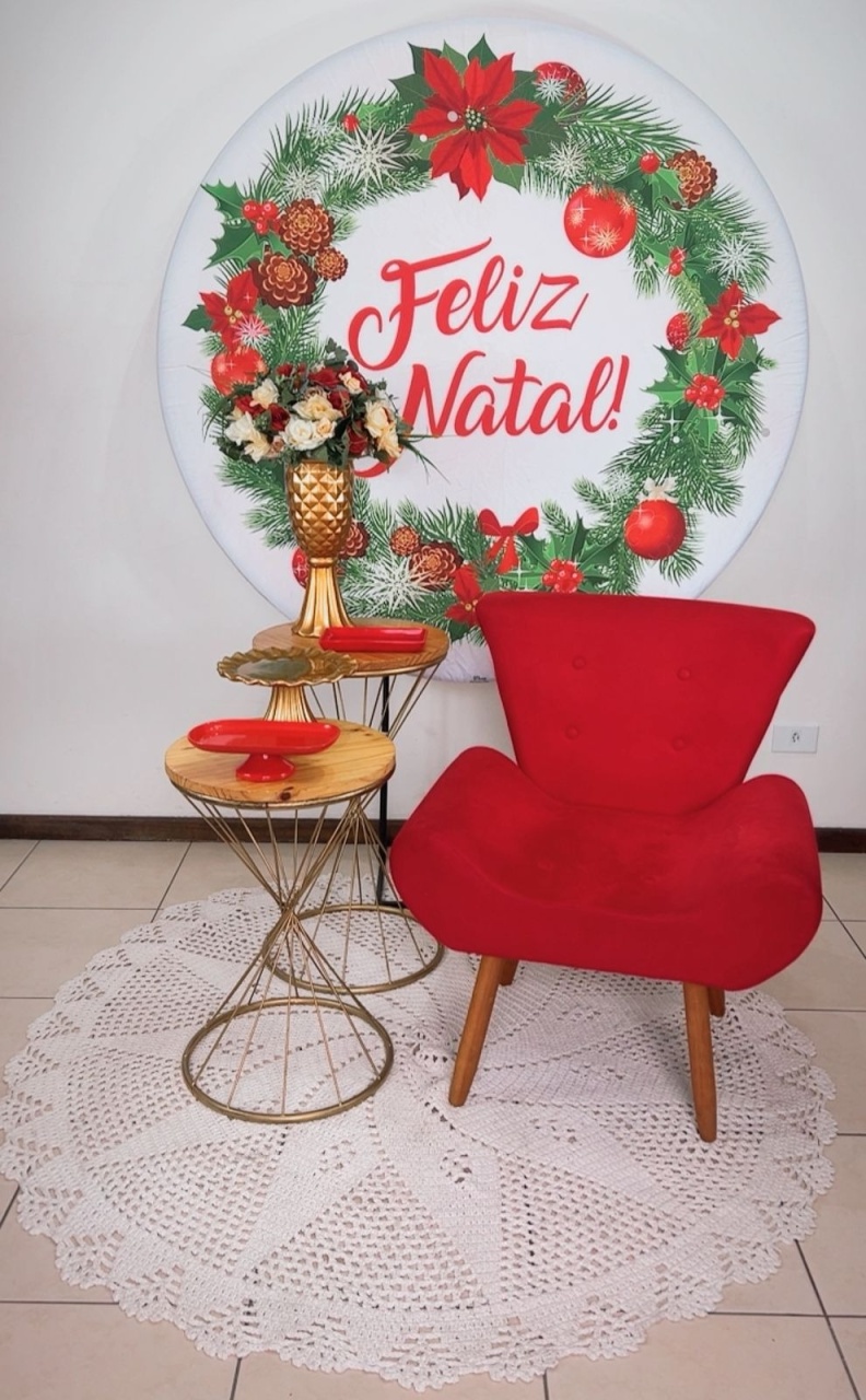 Cenário Natal - Modelo 5 - TudFestas
