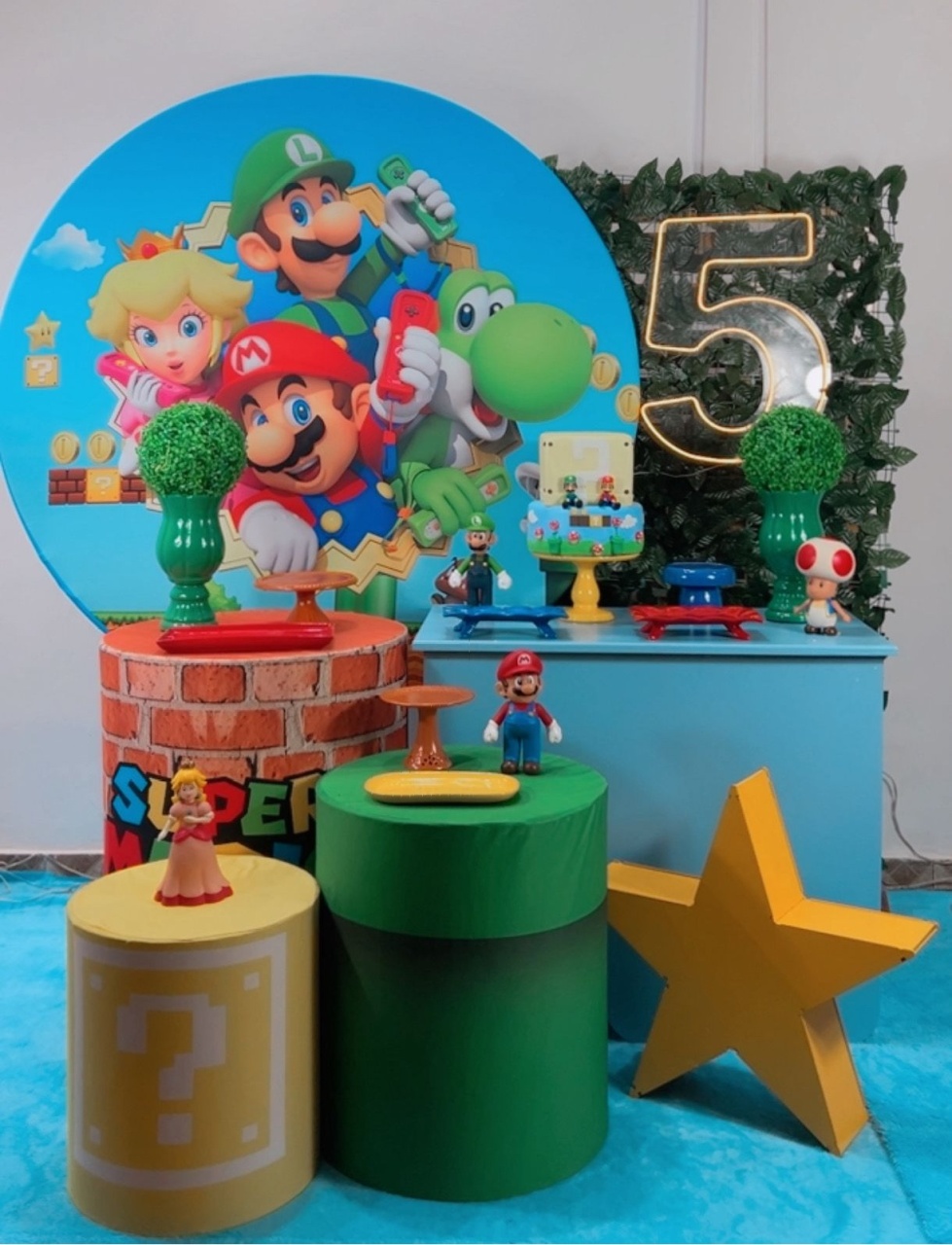 Super Mario Composição  - TudFestas