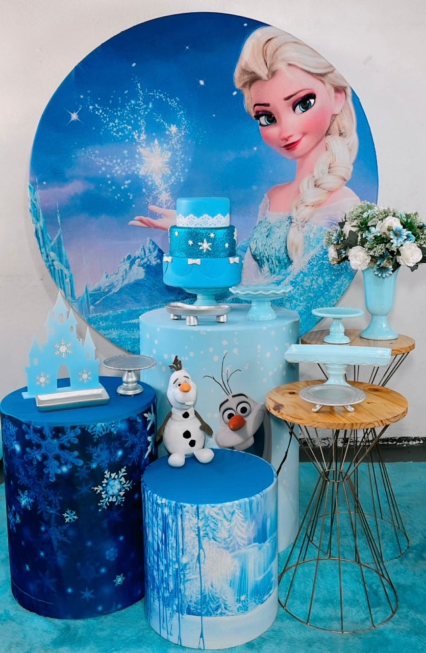 Kit Ouro Frozen Mod 2 - TudFestas