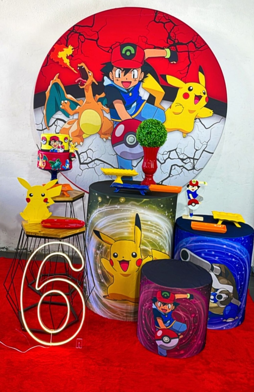 Kit Diamante Pokémon Mod 2  - TudFestas