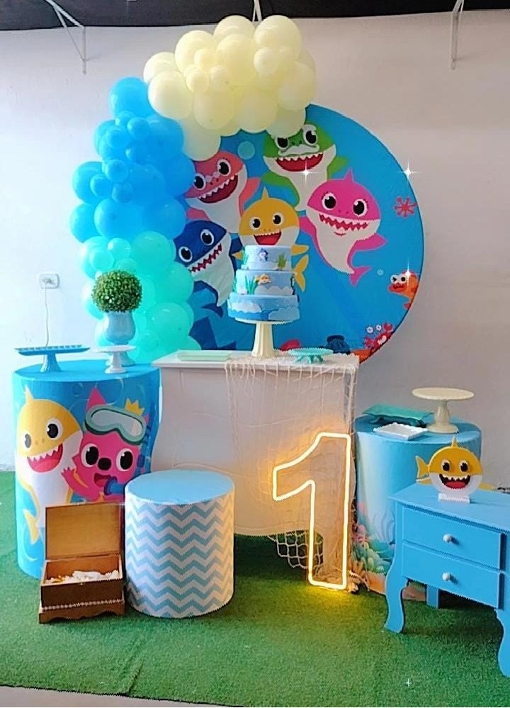 Kit Diamante Baby Shark - Modelo 3 - TudFestas