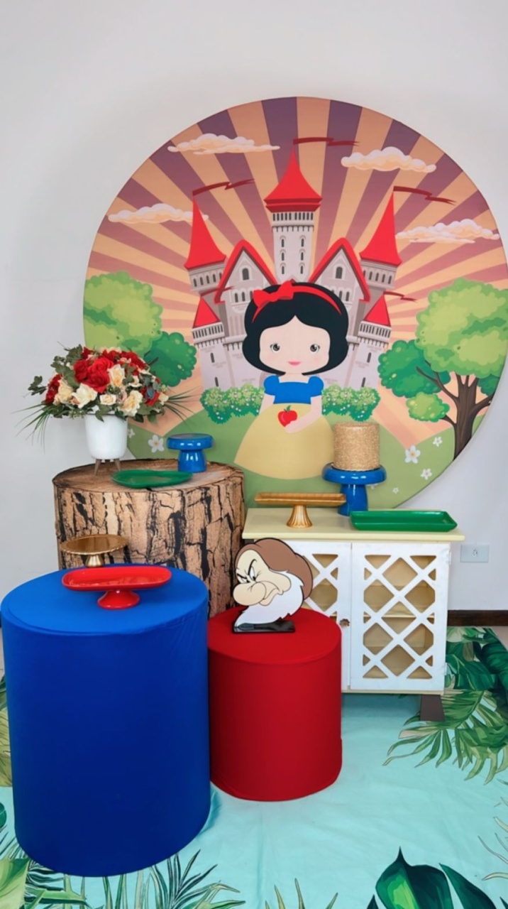 Kit Prata Branca de Neve Baby - TudFestas