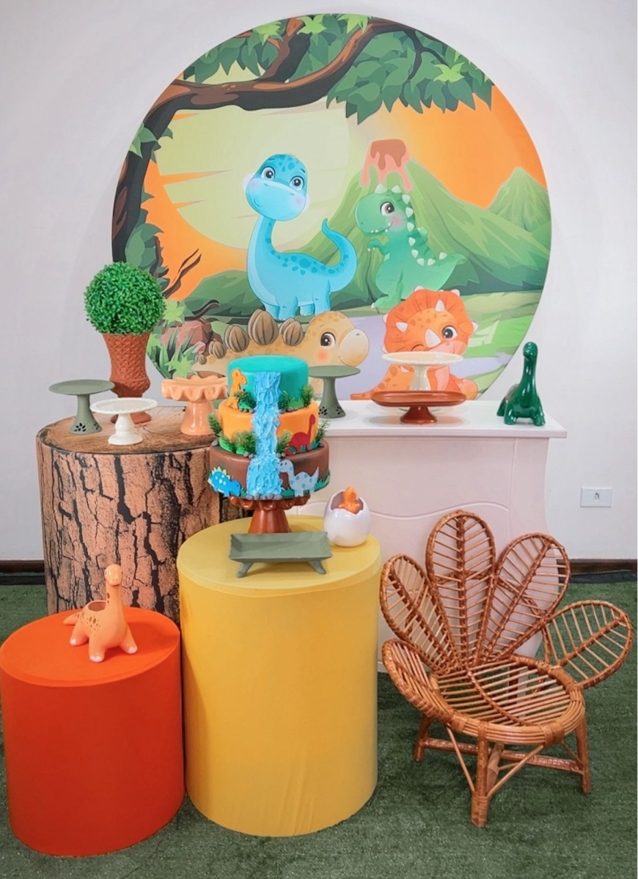 Kit Ouro Dinossauro Baby - Modelo 2 - TudFestas