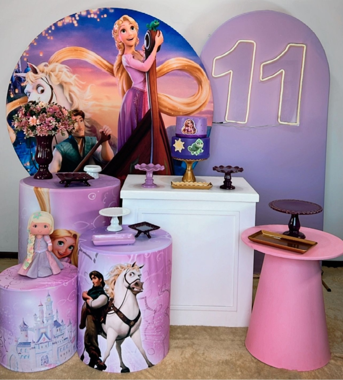 Rapunzel Composição  - TudFestas