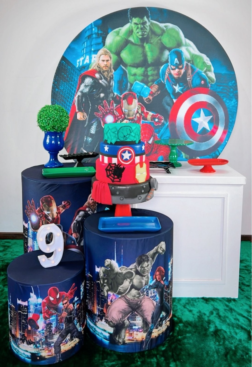 Kit Prata Vingadores Filme - Modelo 2 - TudFestas