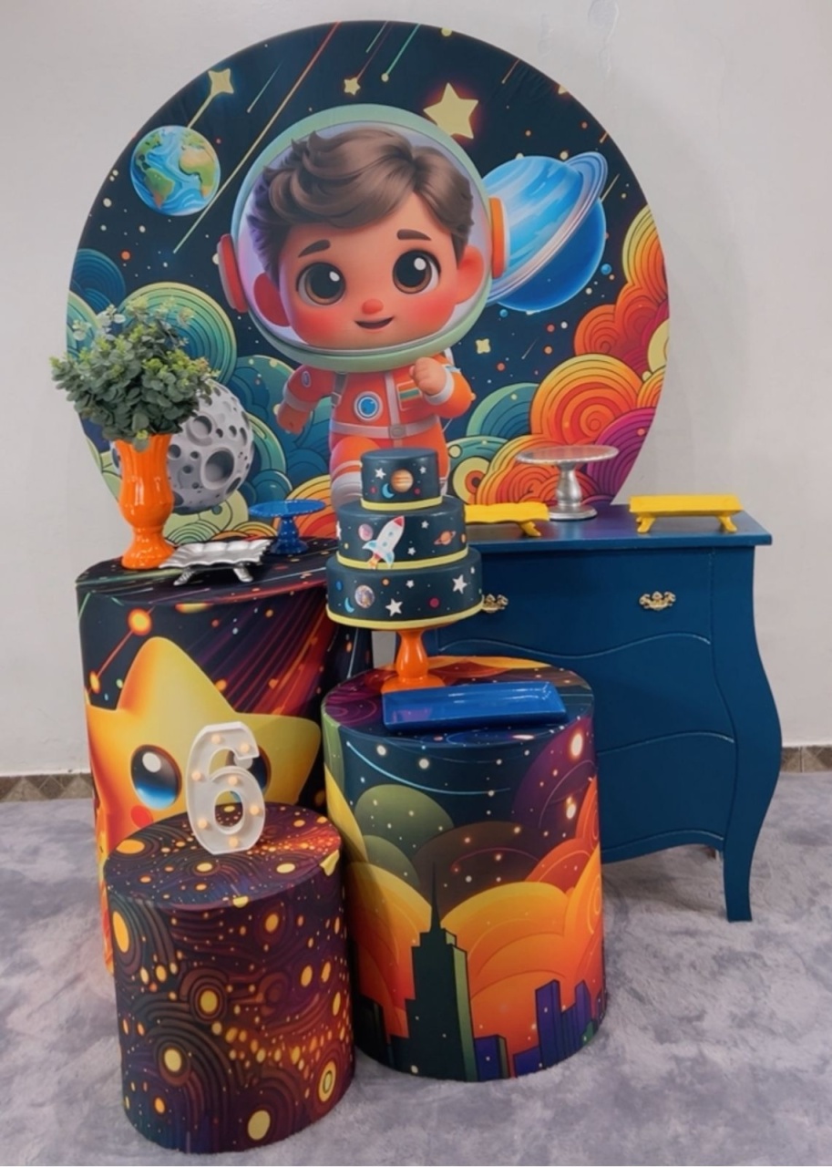 Kit Prata Astronauta - TudFestas
