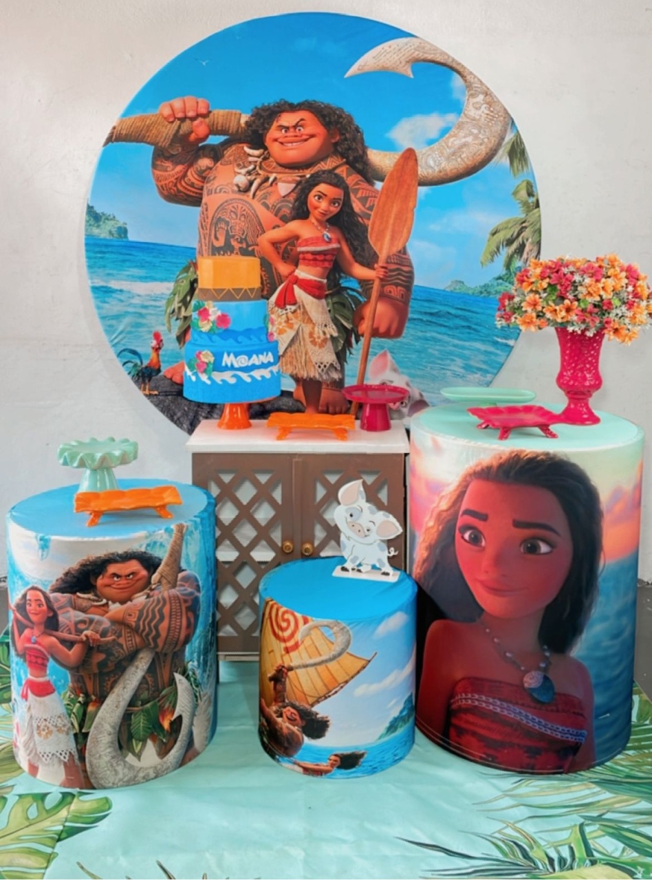 Kit Prata Moana Grande - TudFestas