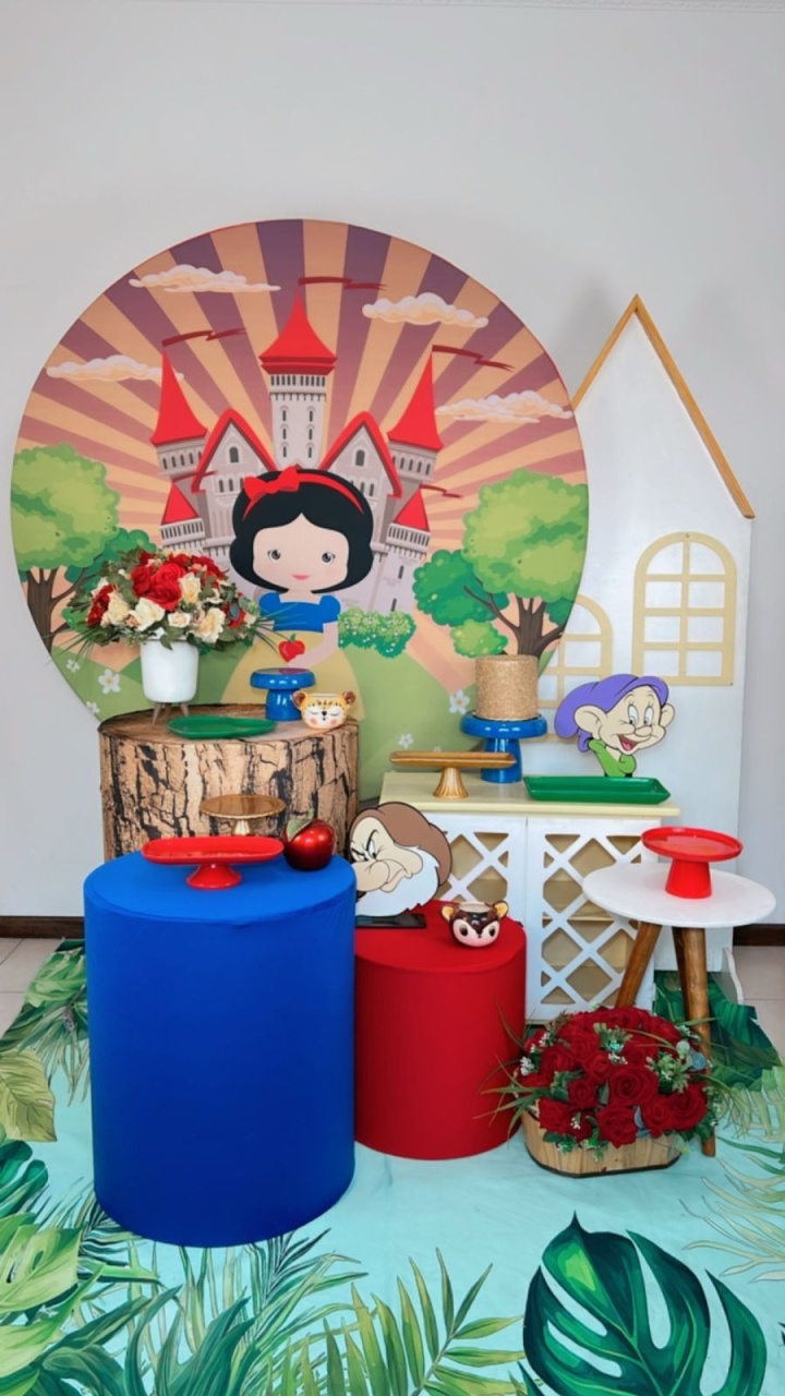 Composição Branca de Neve Baby - TudFestas