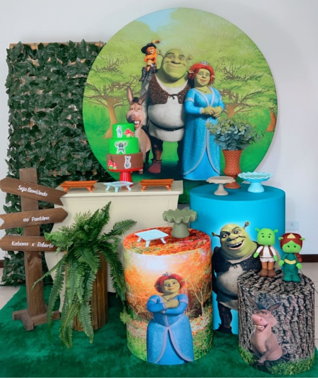 Shrek Composição - Modelo 3 - TudFestas