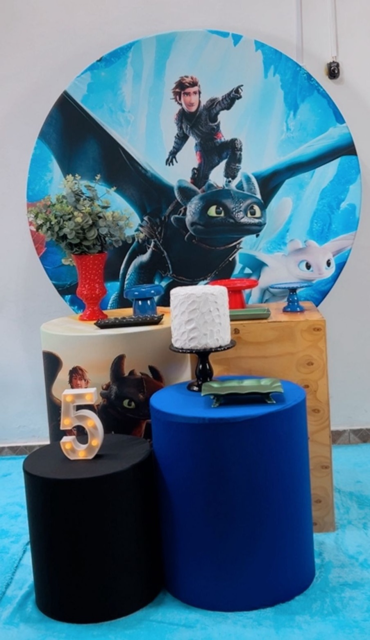 Kit Prata Como Treinar Meu Dragão - TudFestas