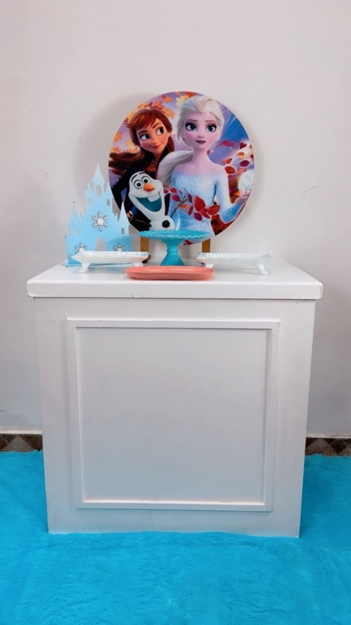 Kit Rubi Frozen - Com Mesinha   - TudFestas