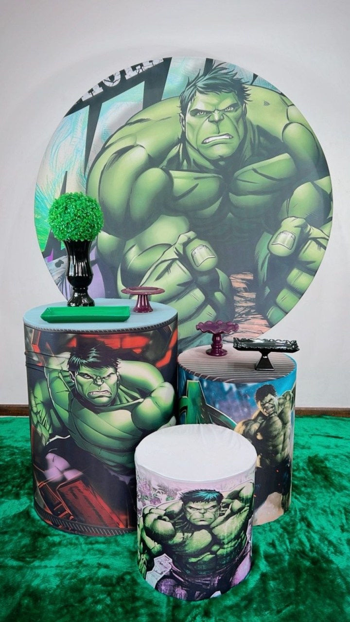 Kit Bronze Hulk  - TudFestas