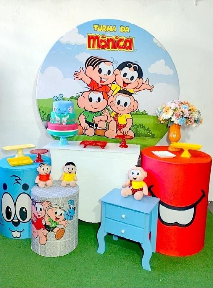 Kit Ouro Turma da Monica Mod 2 - TudFestas