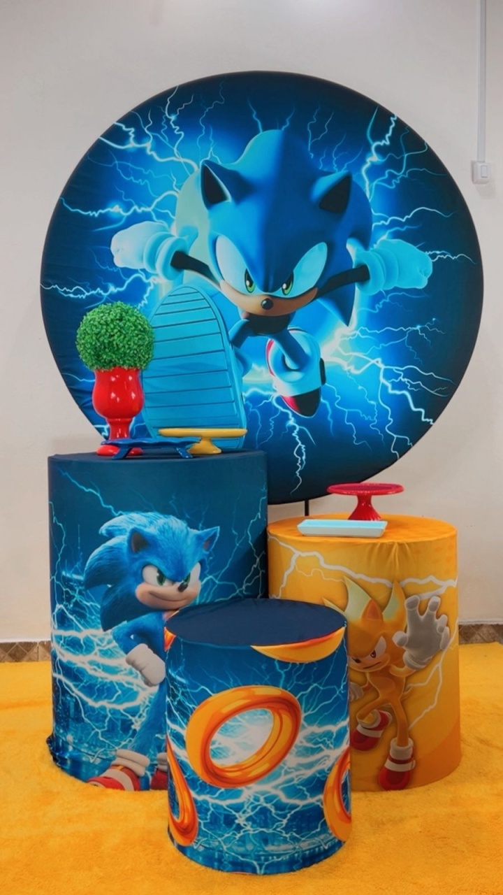 Kit Bronze Sonic Raios - TudFestas