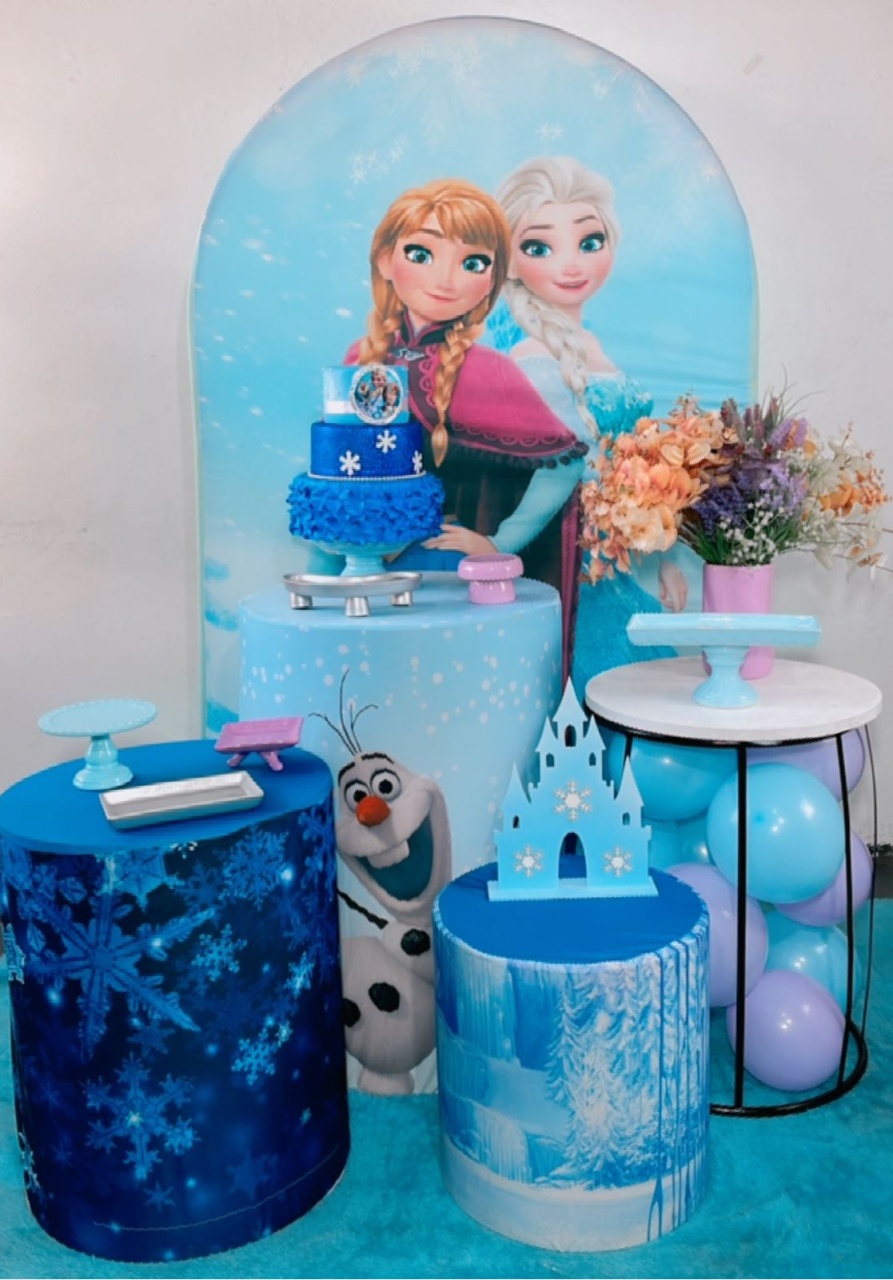 Kit Prata Frozen E Ana - TudFestas