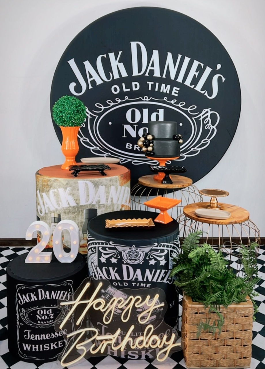 Kit Diamante Jack Daniels Modelo 2 - TudFestas