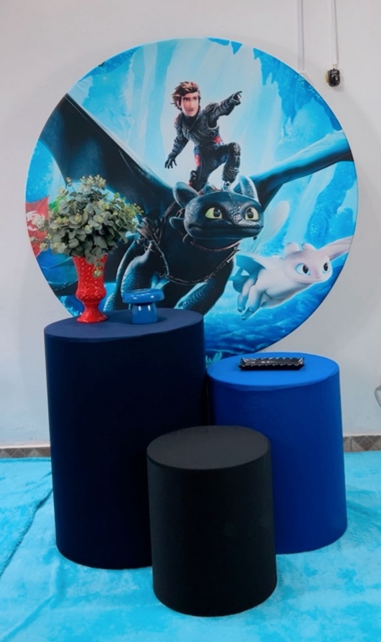 Kit Promocional Como Treinar Meu Dragão - TudFestas