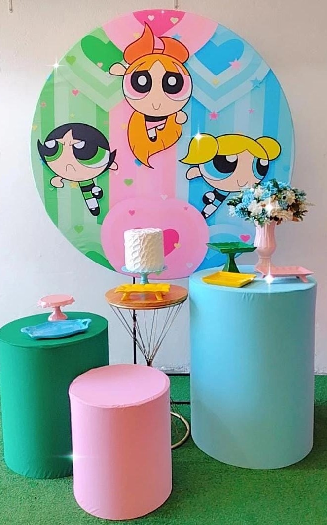 Kit Prata Meninas Super Poderosas - TudFestas