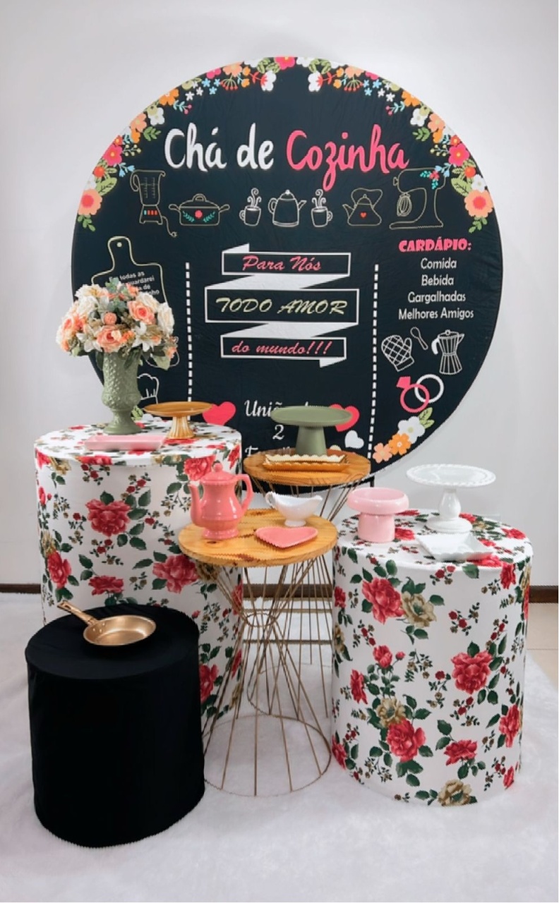Kit Ouro Chá de Cozinha  - TudFestas