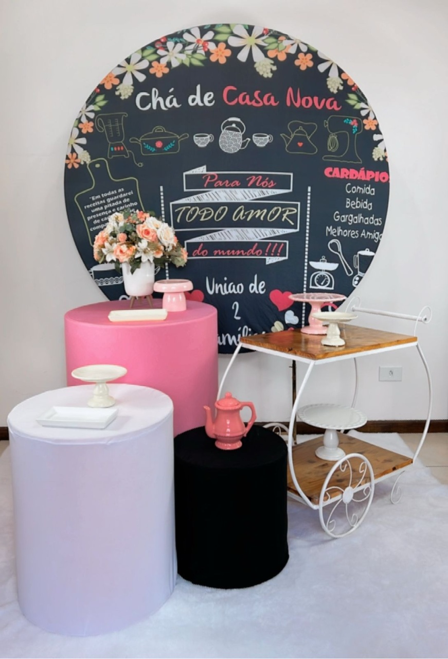 Kit Prata Chá de Casa Nova  - TudFestas