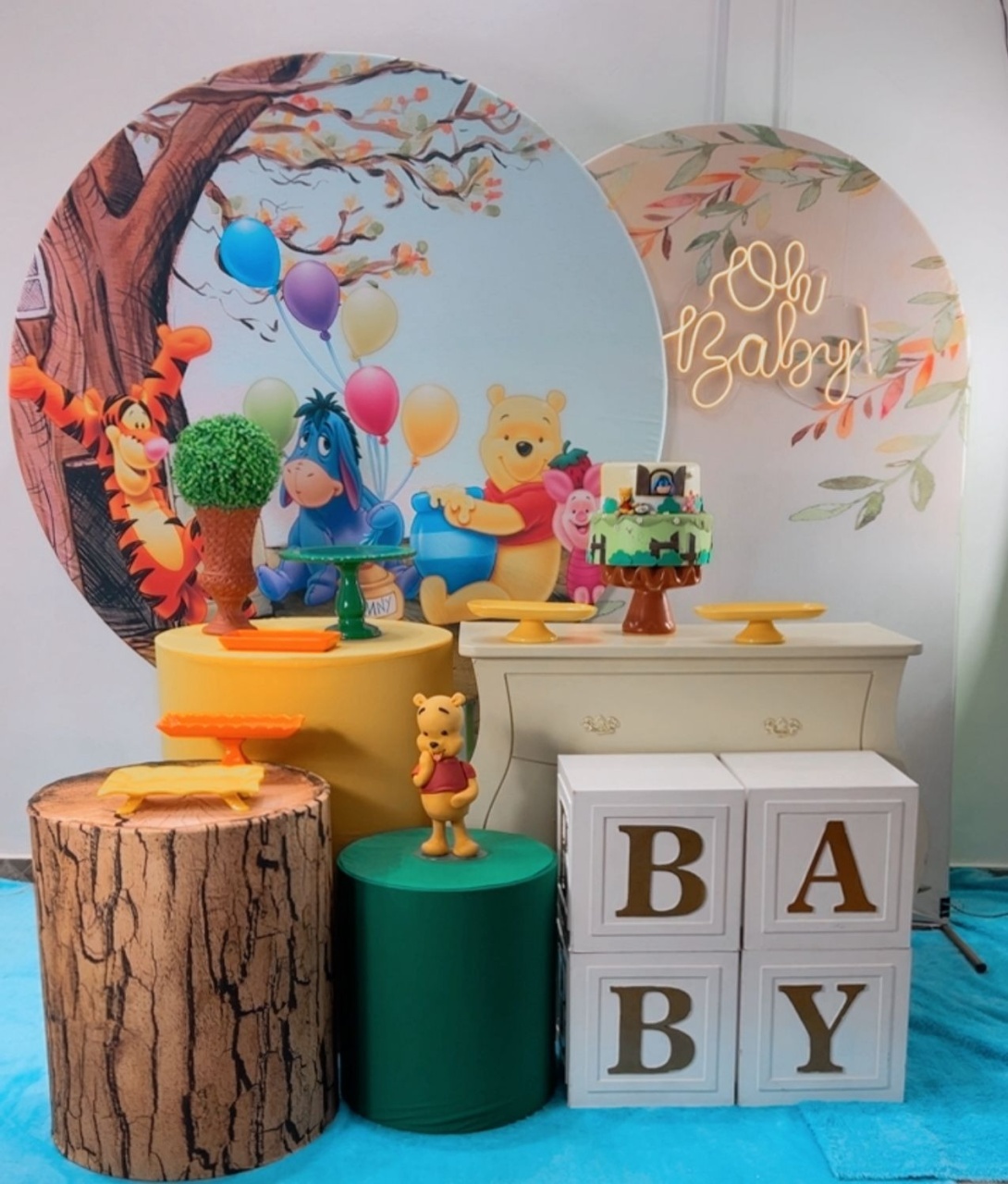 Ursinho Pooh Composição - Modelo 4 - TudFestas