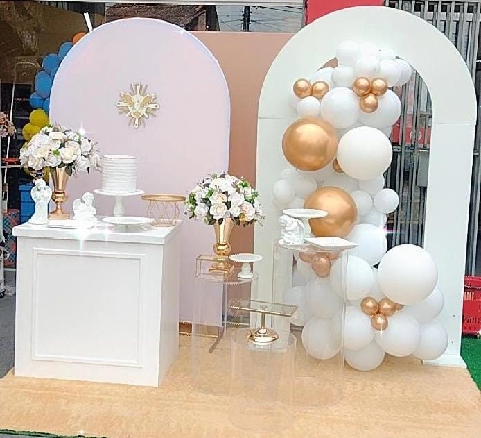 Composição Batizado Luxo - Modelo 3 - TudFestas