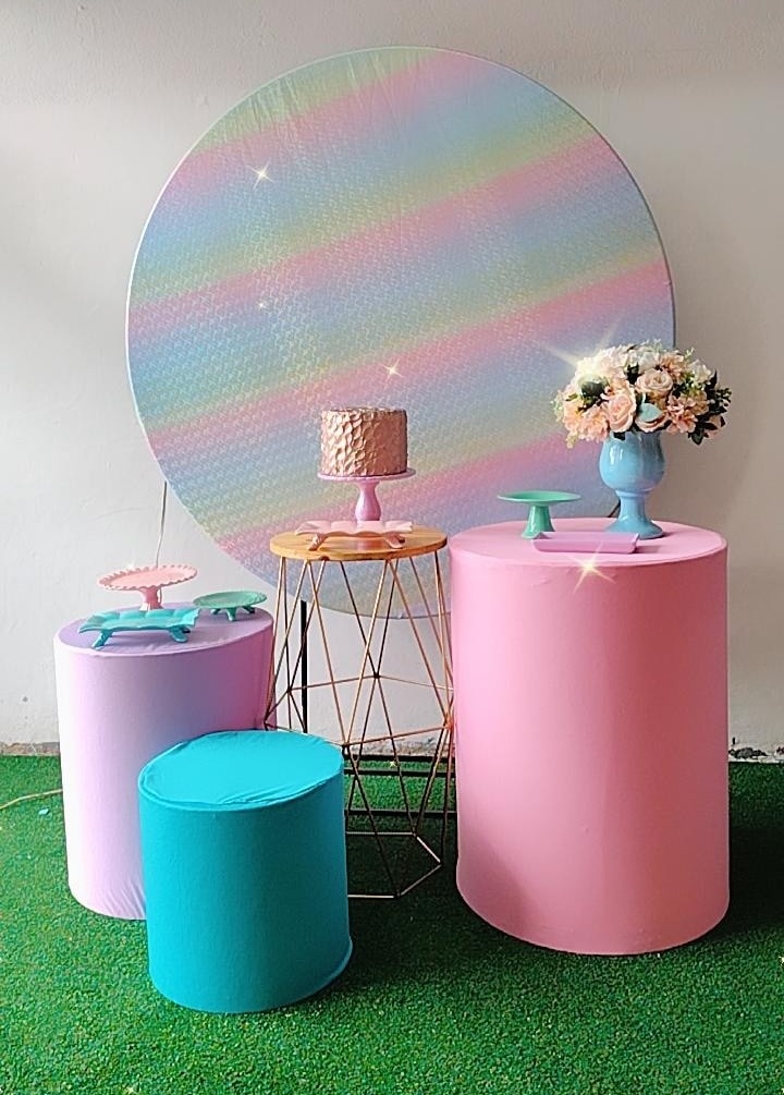 Kit Prata Arco Íris - Modelo 2 - TudFestas