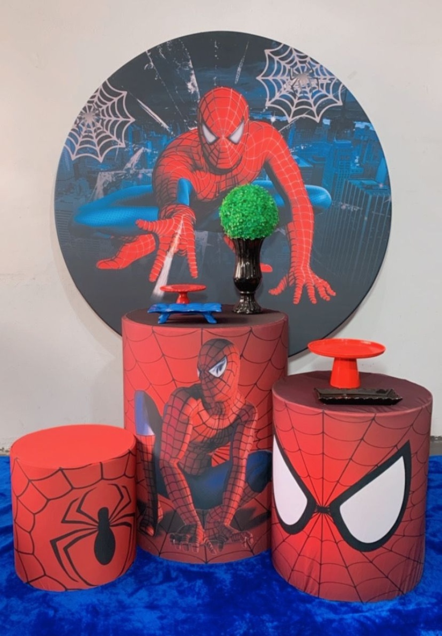 Kit Bronze Homem Aranha 1 - TudFestas