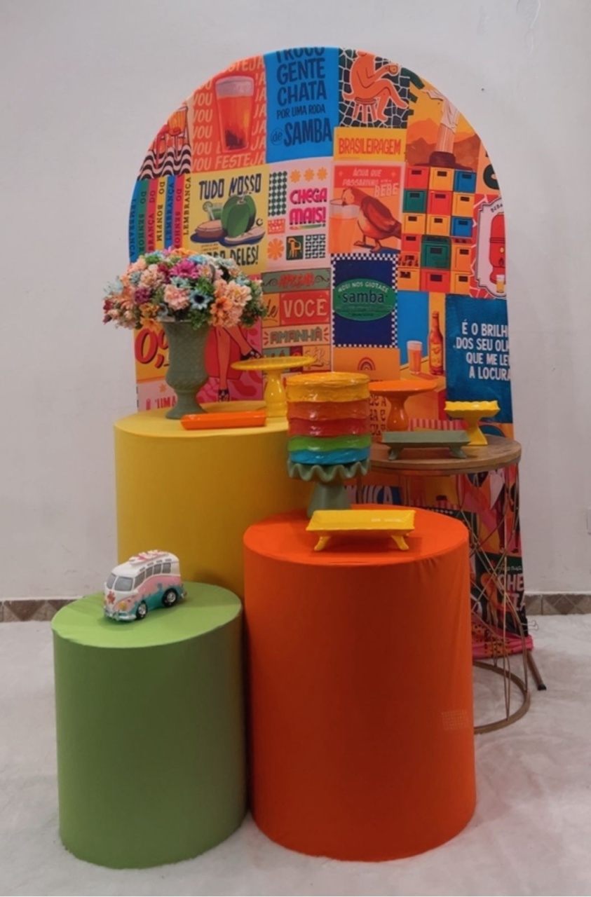 Kit Prata Brasilidade - Modelo 2 - TudFestas