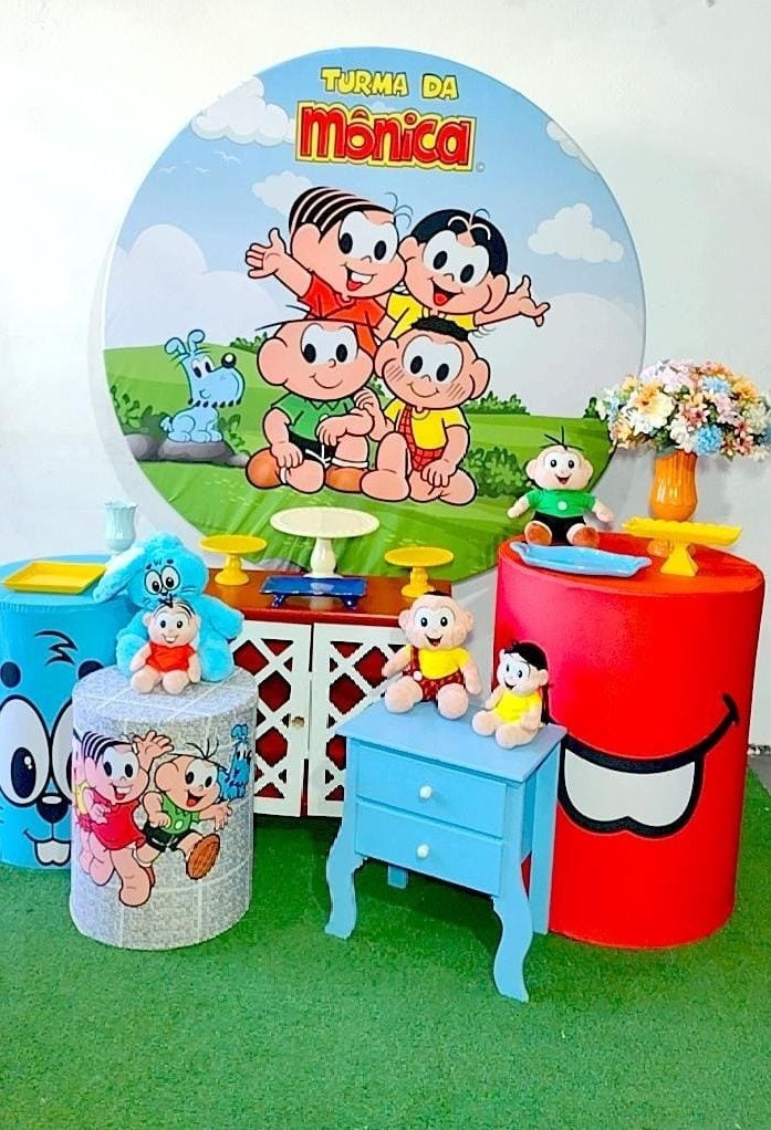 Kit Ouro Turma da Monica - TudFestas