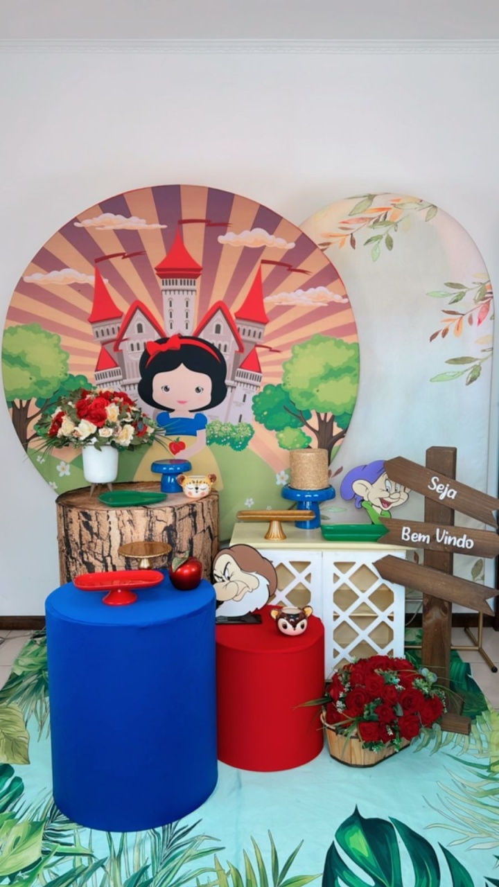 Composição Branca de Neve Baby Mod 4 - TudFestas
