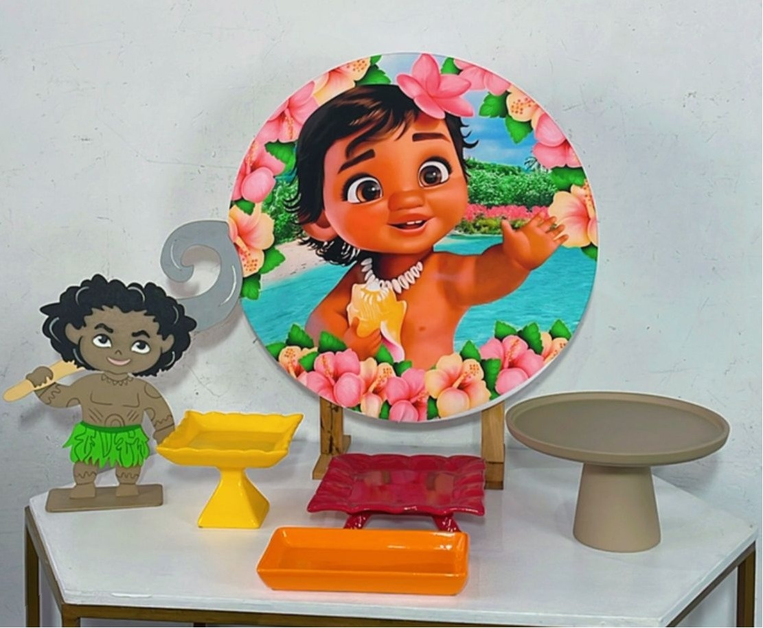 Kit Rubi Moana Baby - TudFestas