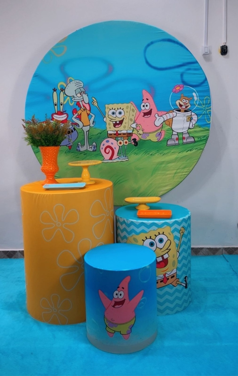 Kit Bronze Bob Esponja - TudFestas