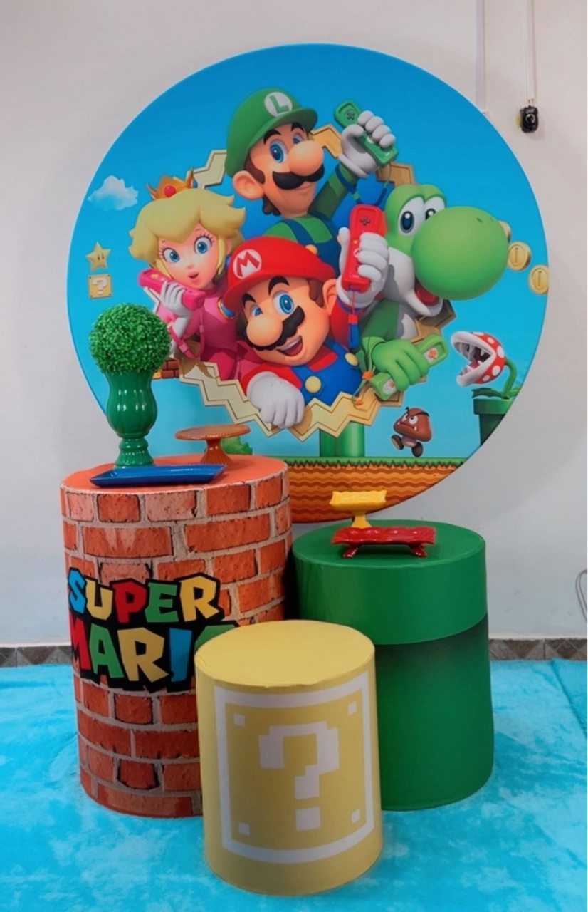 Kit Bronze Super Mario  - TudFestas