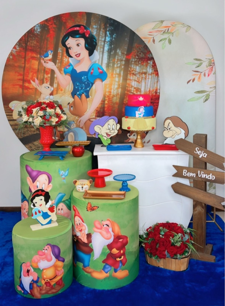 Composição Branca de Neve  - TudFestas