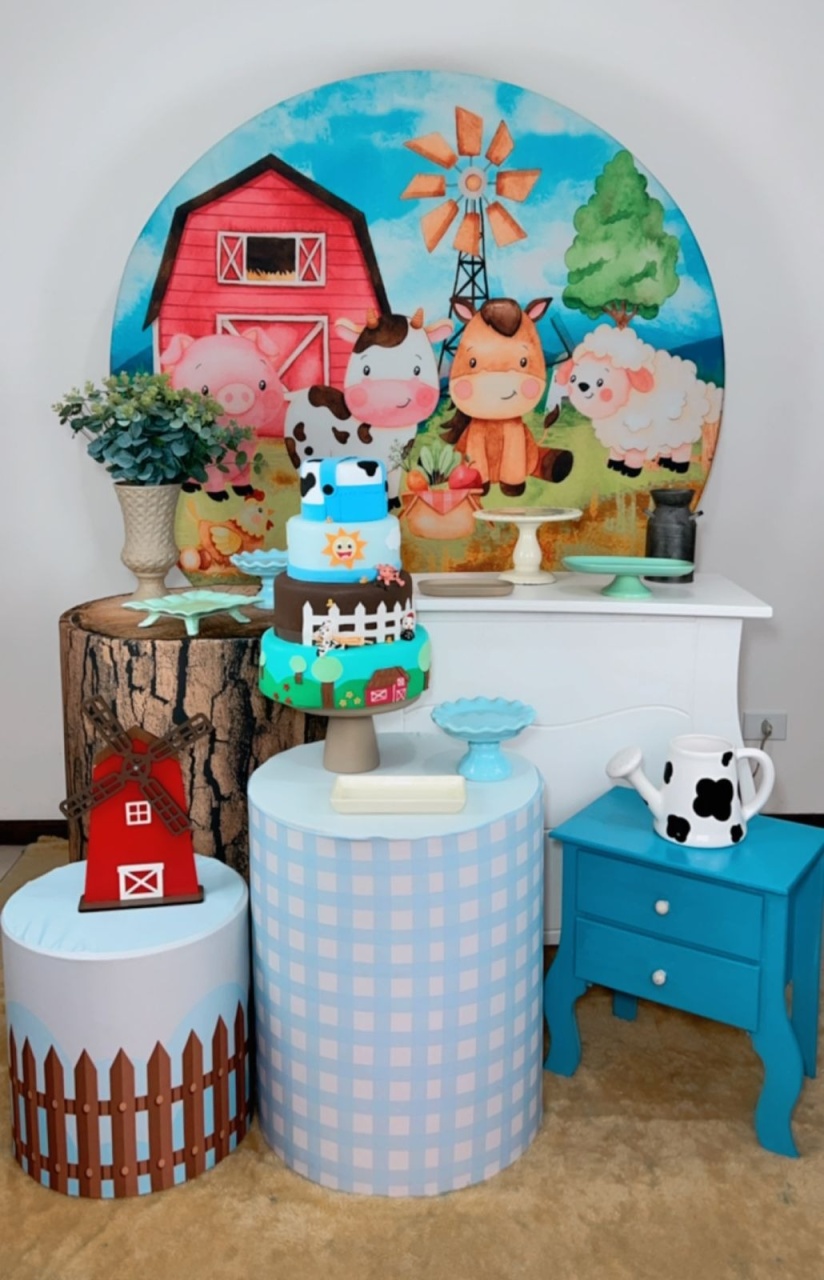Kit Ouro Fazendinha - Modelo 3 - TudFestas