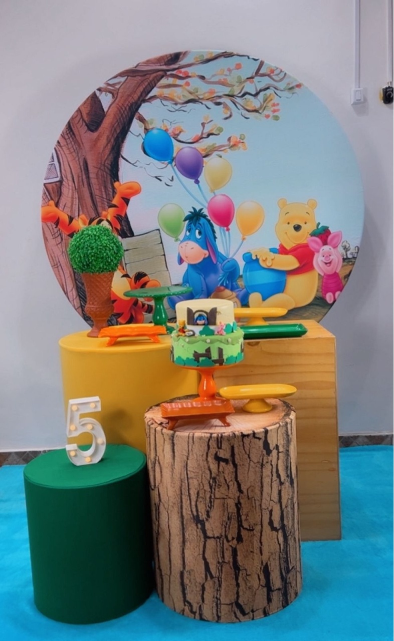 Kit Prata Ursinho Pooh - TudFestas