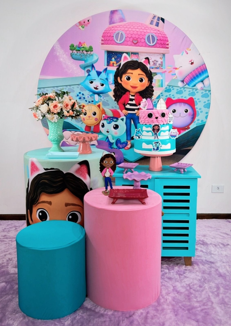 Kit Prata A Casa Magica da Gaby - Modelo 2 - TudFestas