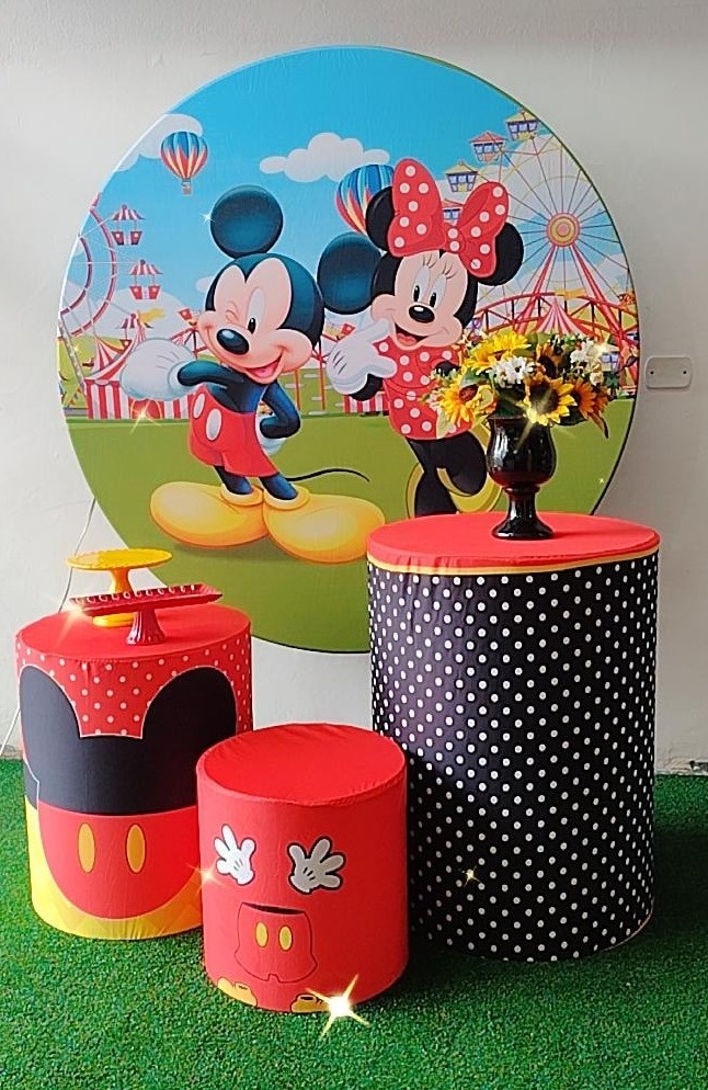 Kit Promocional  Mickey E Minnei - TudFestas