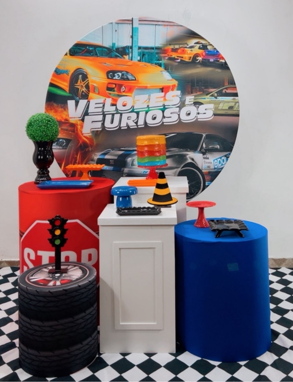 Kit Ouro Velozes E Furiosos - Modelo 2 - TudFestas