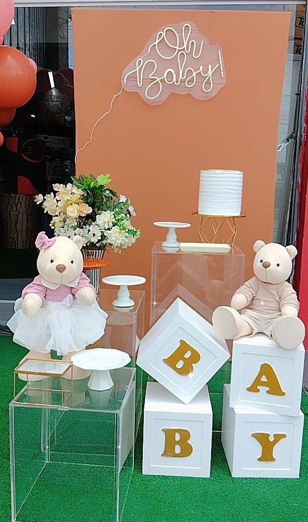 Composição Terracota Chá de Bebê - TudFestas